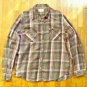 Denim & Supply Plaid Long-sleeve Shirt XXL